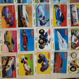 Вкладыши жвачки Turbo, Т5 (Пятая серия) 93-94 год выпуска. Полный комплект 261-330. Есть дубликаты.. Картинка 7